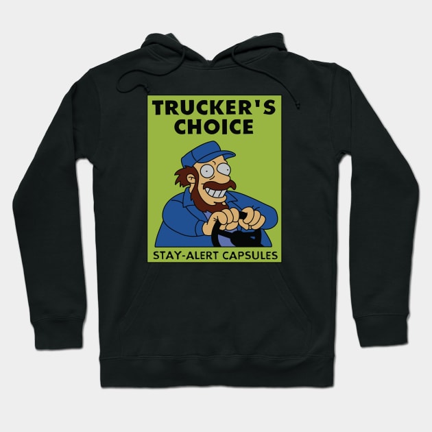 Trucker's Choice Alert Capsules Hoodie by saintpetty